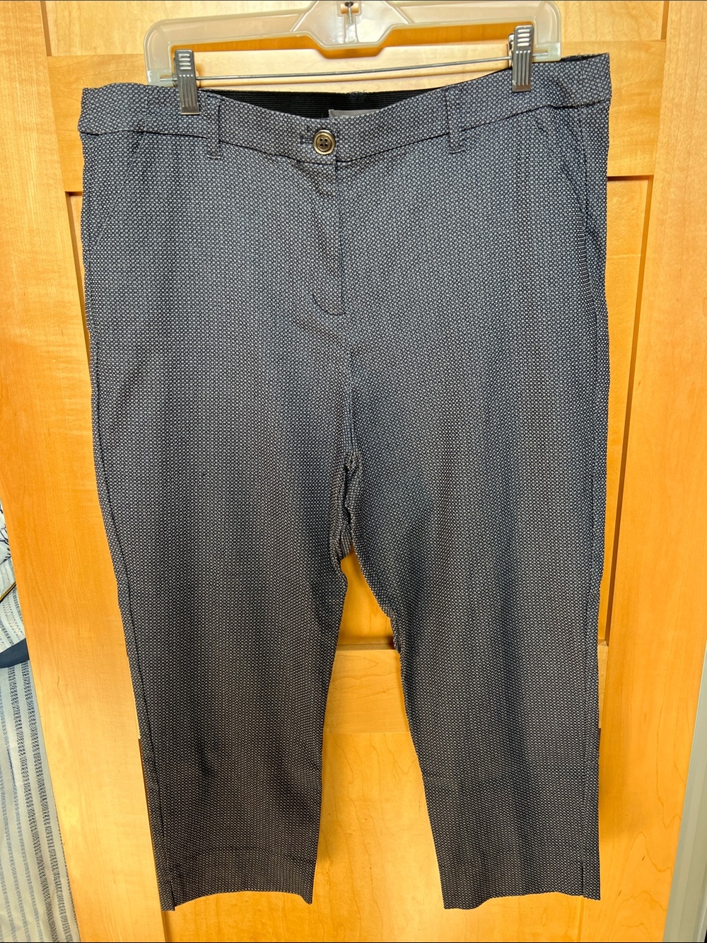 Maurices Navy Microdot Dress Pants